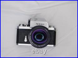 Vintage Nikon F 35mm SLR Camera with Nikkor Zoom Lens Vintage Nikon F 35mm SLR Camera with Nikkor Zoom Lens
