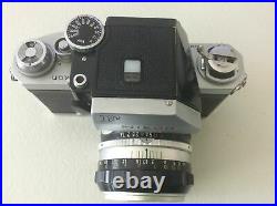 Vintage Nikon F Camera with Nippon Kogaku 50mm lens Mint