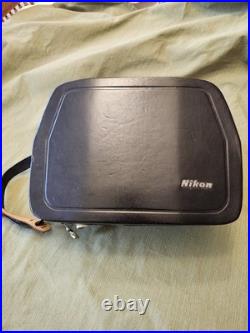 Vintage Nikon F Kit with 3 Lenses and light meter Mirror Stuck / Needs Service
