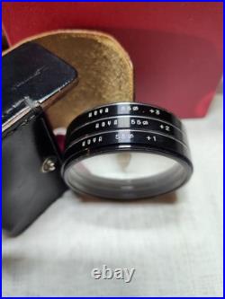 Vintage Nikon F Kit with 3 Lenses and light meter Mirror Stuck / Needs Service