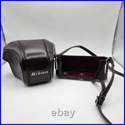 Vintage Nikon F Photomic 35mm SLR Film Camera With Nikkor-H 50mm Lens & Case