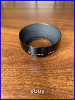 Vintage Nikon F SLR Camera Kit Black Silver with Lenses Filters Manuals Bag Film