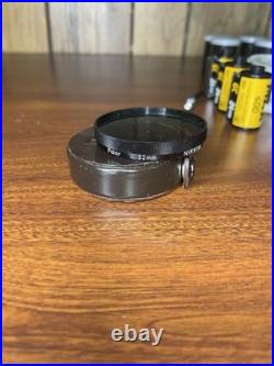 Vintage Nikon F SLR Camera Kit Black Silver with Lenses Filters Manuals Bag Film