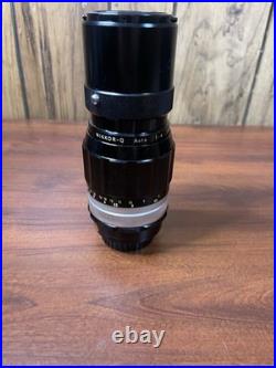 Vintage Nikon F SLR Camera Kit Black Silver with Lenses Filters Manuals Bag Film