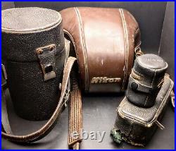 Vintage Nikon F SLR Camera With Accessories