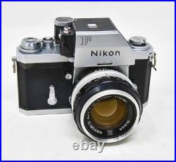 Vintage Nikon F SLR Film Camera with 50mm f1.4 Nikkor-S Lens