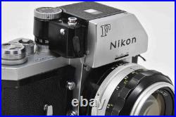 Vintage Nikon F SLR Film Camera with 50mm f1.4 Nikkor-S Lens