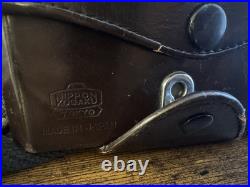 Vintage Nikon F camera with a NIKKOR-S Auto 11.2 f=55mm lens & Leather Case