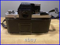 Vintage Nikon F2 Photomic 35mm Film Camera Nikkor-S 50mm 11.4 Lens Untested