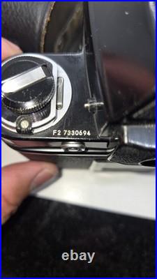 Vintage Nikon F2 Photomic DP-1 35mm SLR Camera Lot with 43-86mm & 28-200mm Lens