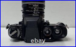 Vintage Nikon F3 35mm SLR Film Camera with 35-70mm Lens & 2X Teleconverter