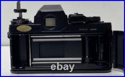 Vintage Nikon F3 35mm SLR Film Camera with 35-70mm Lens & 2X Teleconverter