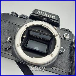 Vintage Nikon FE 35mm SLR Camera + Nikkor 50mm f1.8 AI-S Lens READ