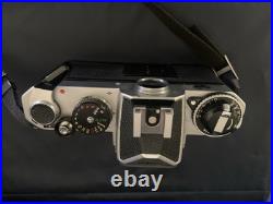 Vintage Nikon FE Manual 35 MM Film Camera 2 Lens 2 Flash & Cloth Case
