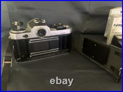 Vintage Nikon FE Manual 35 MM Film Camera 2 Lens 2 Flash & Cloth Case