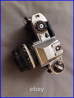 Vintage Nikon FG 35mm Film Camera Body with Lens UNTESTED