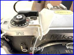 Vintage Nikon FG 35mm SLR Camera Outfit Lot with Lenses Sunpak & Accessories WORKS Vintage Nikon FG 35mm SLR Camera Outfit Lot with Lenses Sunpak & Accessories WORKS