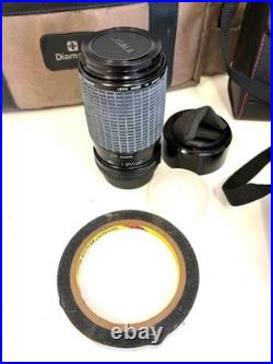 Vintage Nikon FG 35mm SLR Camera Outfit Lot with Lenses Sunpak & Accessories WORKS