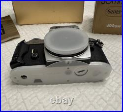 Vintage Nikon FG Black 35mm Film Camera With 50mm f1.8 Series-E Lens