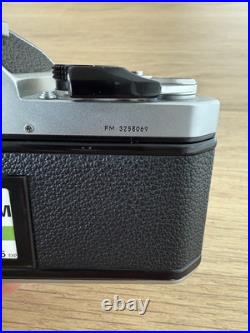 Vintage Nikon FM 35mm Camera (Very Clean) Nikkor-S 50mm Lens (Made In Japan)