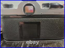 Vintage Nikon FM 35mm Film Camera with Nikkor 50mm f/1.8 Lens & Custom Strap C