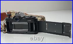 Vintage Nikon FM Black Film Camera with Nikon Nikkor Ai 50mm F2 Lens Japan Nice EG