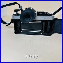 Vintage Nikon FM2 Film Camera W 135mm Lens Untested