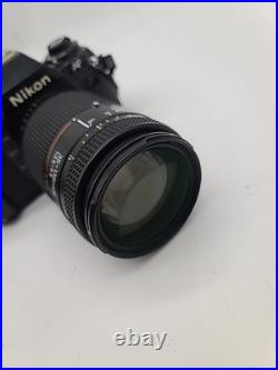 Vintage Nikon N2020 35mm SLR Camera With AF Nikkor 35-135mm Lens Works