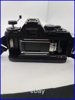 Vintage Nikon N2020 35mm SLR Camera With AF Nikkor 35-135mm Lens Works