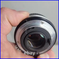 Vintage Nikon Nikkor 50mm F/1.2 Manual Focus Camera Lens Japan Made