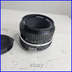 Vintage Nikon Nikkor 50mm F/1.2 Manual Focus Camera Lens Japan Made