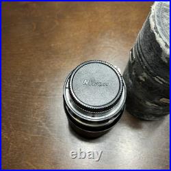 Vintage Nikon Nikkor-P Auto 105mm f/2.5 Lens For Camera With Case Made In Japan