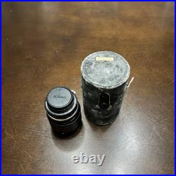 Vintage Nikon Nikkor-P Auto 105mm f/2.5 Lens For Camera With Case Made In Japan