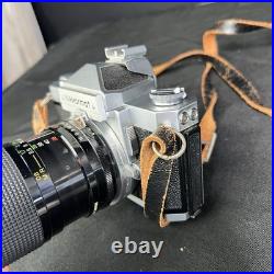 Vintage Nikon Nikkormat FT 4103751 35mm Film Camera W Case Lens Accessories