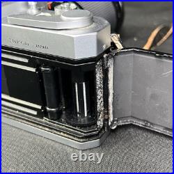 Vintage Nikon Nikkormat FT 4103751 35mm Film Camera W Case Lens Accessories