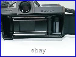 Vintage Nikon Nikkormat FT Film Camera with55mm F13.5 Lens Tested & Working