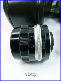 Vintage Nikon Nikkormat FT Film Camera with55mm F13.5 Lens Tested & Working