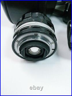 Vintage Nikon Nikkormat FT Film Camera with55mm F13.5 Lens Tested & Working