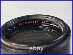 Vintage Nikon Nikkormat FT2 35mm SLR Film Camera with205mm Auto Zoom Lens TESTED