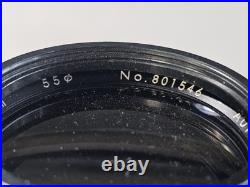 Vintage Nikon Nikkormat FT2 35mm SLR Film Camera with205mm Auto Zoom Lens TESTED