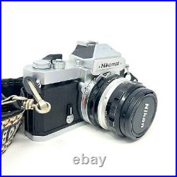 Vintage Nikon Nikomat Camara with Lens