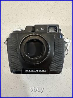 Vintage Nikon Nikonos II Underwater Film Camera 35mm F/2.5 Lens from Japan