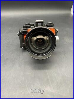 Vintage Nikon Nikonos-V 20MM Underwater Camera with UW-Nikkor 12.8 F=15mm Lens