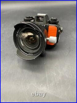 Vintage Nikon Nikonos-V 20MM Underwater Camera with UW-Nikkor 12.8 F=15mm Lens