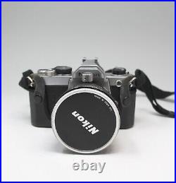 Vintage Nikon PC-NIKKOR 28mm 14 Lens + Nikon FM 3061639 Camera Body