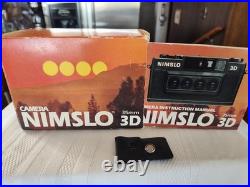 Vintage Nimslo 3D Quada Lens 35mm Film Photography Camera Vintage Nimslo 3D Quada Lens 35mm Film Photography Camera