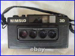 Vintage Nimslo 3D Quada Lens 35mm Film Photography Camera Vintage Nimslo 3D Quada Lens 35mm Film Photography Camera