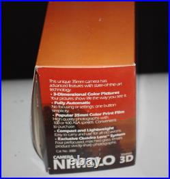 Vintage Nimslo 3D Quadra Lens 35mm Film Camera with Original Box READ