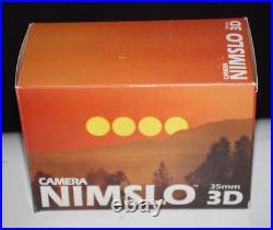 Vintage Nimslo 3D Quadra Lens 35mm Film Camera with Original Box READ