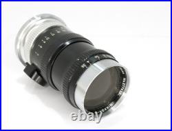 Vintage Nippon Kogaku Nikkor-Q 135mm f/3.5 Telephoto Lens for S Mount from Japan
